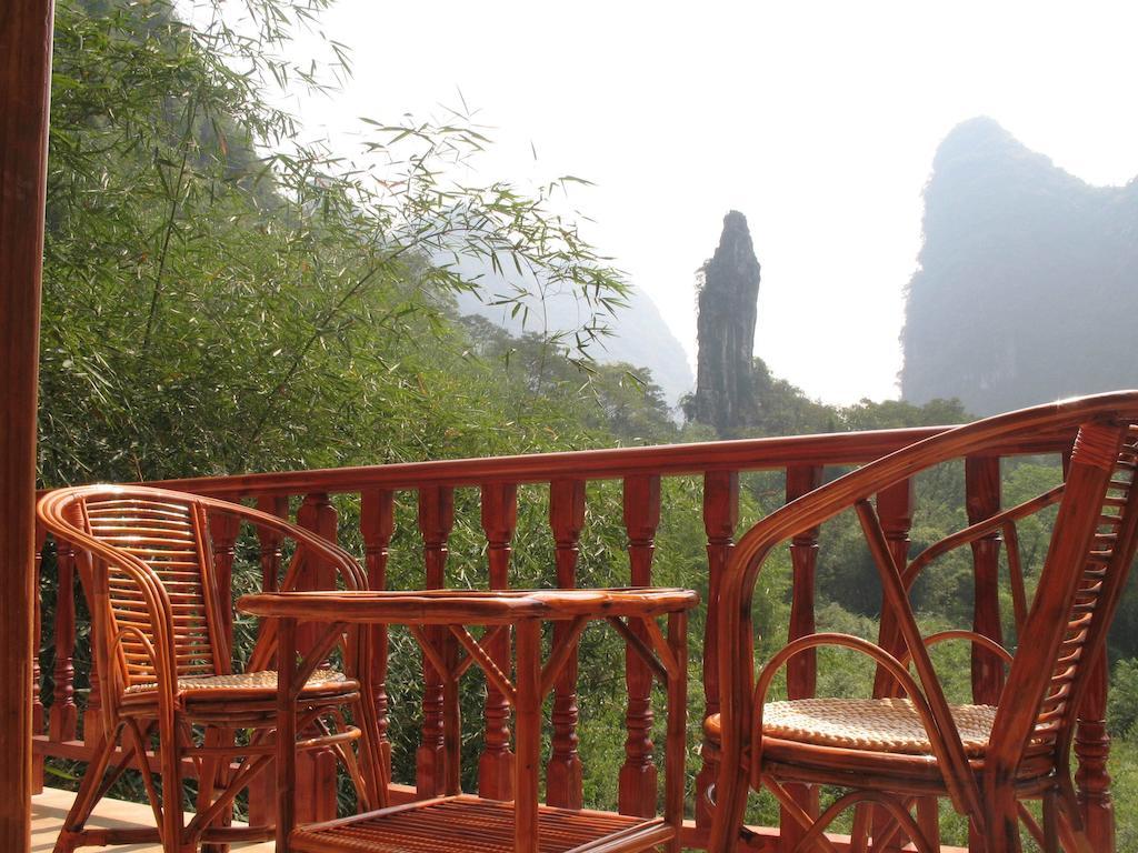 Готель Yangshuo Peaceful Valley Retreat Екстер'єр фото